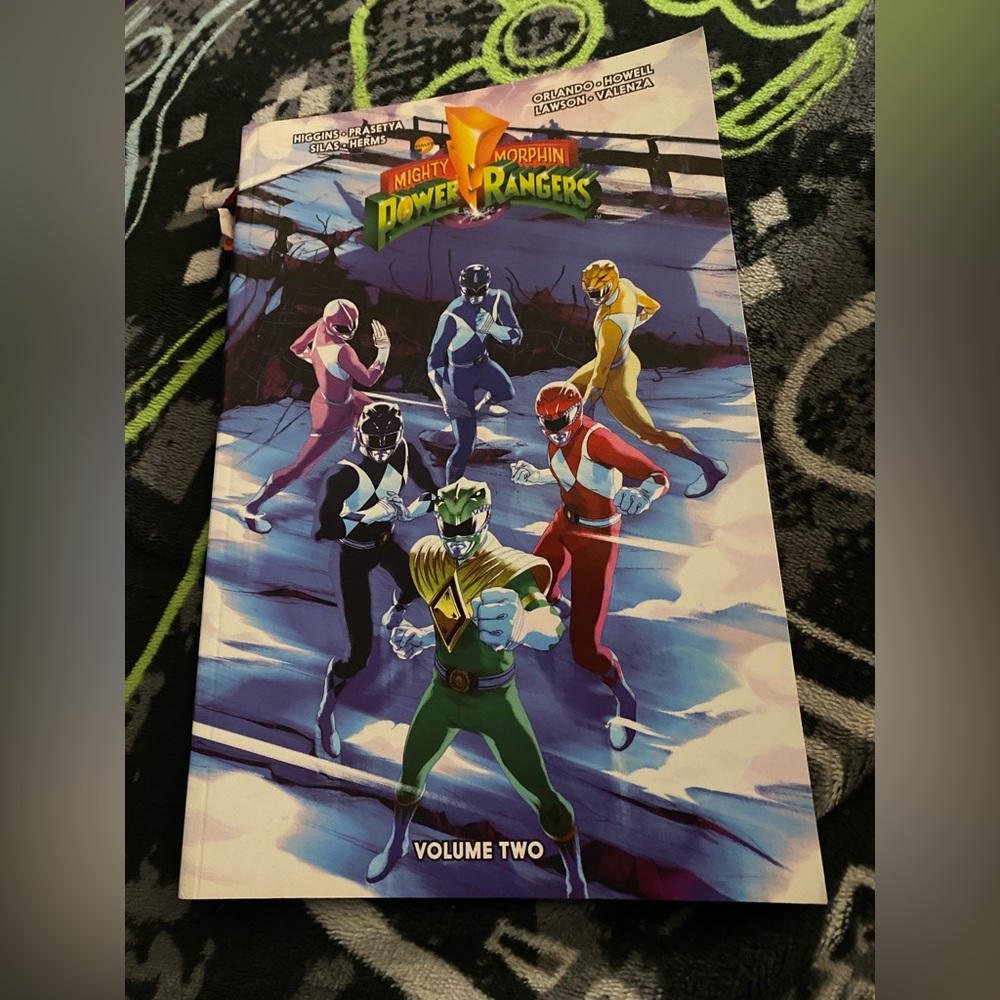 Mighty Morphing Power Rangers Volume 2 by Kyle Higgins paperback like new